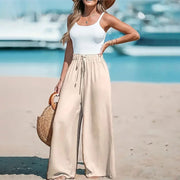 Women's Casual Wide Leg Pants – Flattering Fit for Business & Daily Style