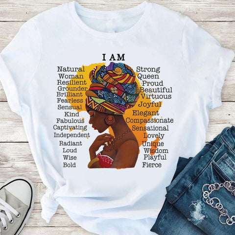 Empowered Women Graphic Tee – Casual Feminist T-Shirt for Girls & Ladies