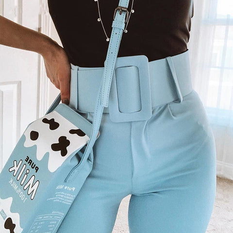 Slim-Fit Pencil Pants