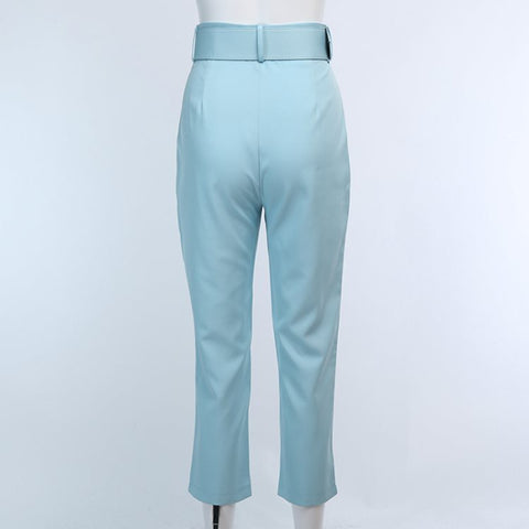 Slim-Fit Pencil Pants