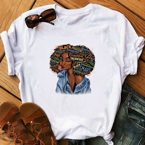Empowered Women Graphic Tee – Casual Feminist T-Shirt for Girls & Ladies