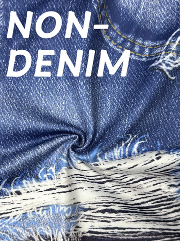 Plus-Size Women'S Shorts Imitation Jeans Printed Holes Design Casual Fashion Comfortable Summer Tight Hot Pants