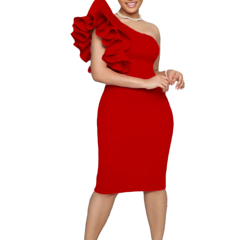 Elegant Sheer Panel Bodycon Dress