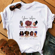 Empowered Women Graphic Tee – Casual Feminist T-Shirt for Girls & Ladies