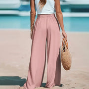 Women's Casual Wide Leg Pants – Flattering Fit for Business & Daily Style