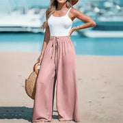 Women's Casual Wide Leg Pants – Flattering Fit for Business & Daily Style