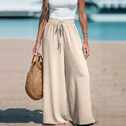 Women's Casual Wide Leg Pants – Flattering Fit for Business & Daily Style