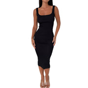 Chic Backless Hollow Dress – Elegant & Sultry Look for Any Occasion