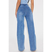 Margot Stretch Trouser Jeans - Medium Wash